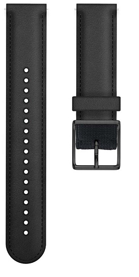 Ремешок для часов Polar Ignite LTHR Black - Фото 1 большая