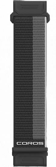 Нейлоновый ремешок Coros Vertix 2 Nylon Black - Фото 1 большая