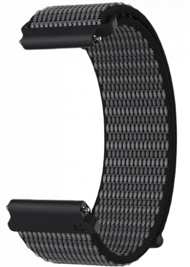 Нейлоновый ремешок Coros Pace 2 Nylon Dark Grey - Фото 1 большая