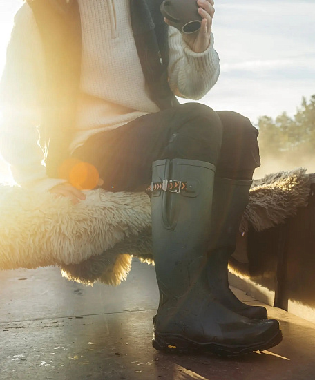 Сапоги мужские Viking Trophy Pro High Huntinggreen - Фото 6 большая