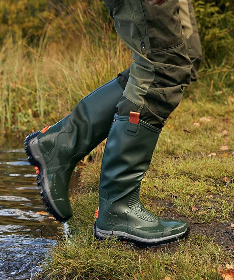 Сапоги Viking Elk Hunter Light Green/Black - Фото 3 большая