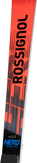 Горные лыжи Rossignol Hero Athlete Gs 170-182 R22 с креплениями Spx 12 Rockerace Gw Hot Red - Фото 5 большая