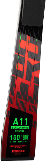 Горные лыжи Rossignol Hero Athlete SL 150 R22 с креплениями Spx 12 Rockerace Gw Hot Red - Фото 4 большая