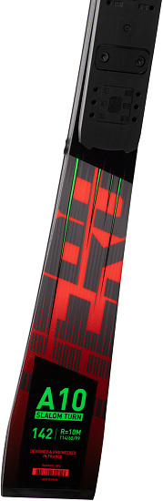 Горные лыжи Rossignol детские Hero Sl Pro 128-149 R21 Pro с креплениями Nx 7 Gw B73 Black Hot Red - Фото 4 большая