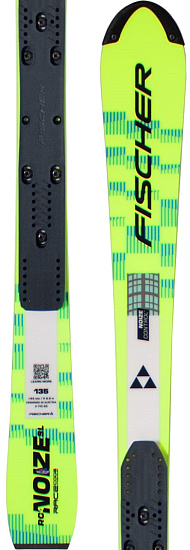 Горные лыжи детские Fischer Rc4 Noize Sl M/O-Plate (130-135) - Фото 3 большая