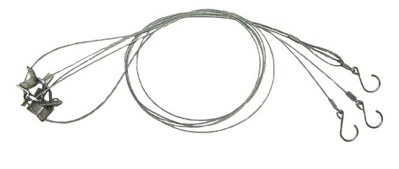 Трос костровой Vertical (трех крючковый) - Фото 1 большая