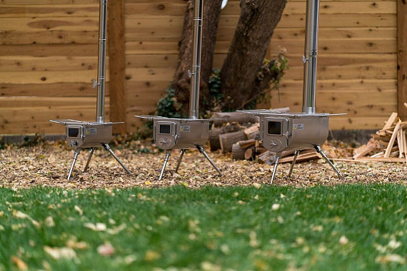 Печь Winnerwell Woodlander Small - Фото 4 большая