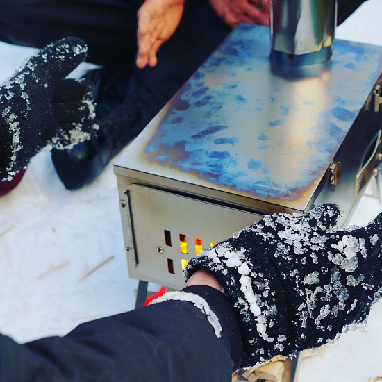 Печь Winnerwell Fastfold Titanium - Фото 7 большая