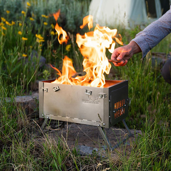 Печь Winnerwell Fastfold Titanium - Фото 19 большая