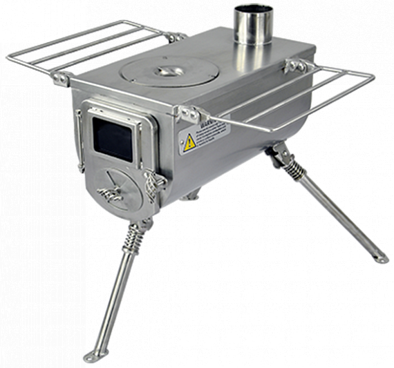 Печь Winnerwell Woodlander 1G M-sized Cook Camping Stove - Фото 1 большая