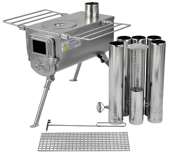 Печь Winnerwell Woodlander 1G M-sized Cook Camping Stove - Фото 2 большая