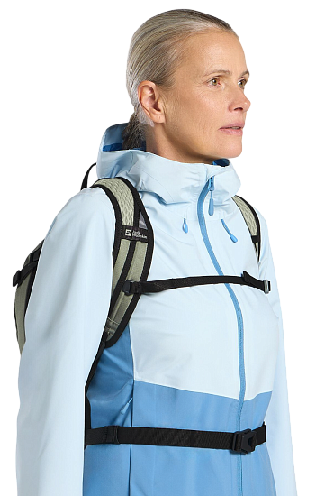 Рюкзак Jack Wolfskin Vel. City 12 Mint Leaf - Фото 3 большая