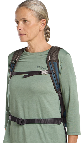 Рюкзак Jack Wolfskin Vel. City 12 Midnight Sky - Фото 3 большая