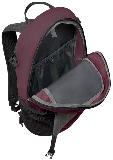 Рюкзак Jack Wolfskin Vel. City 20 Amaranth - Фото 8 большая