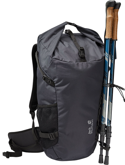 Рюкзак Jack Wolfskin Vel. City Lite 28 Phantom - Фото 5 большая