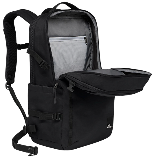 Рюкзак Jack Wolfskin Sierra Black - Фото 8 большая