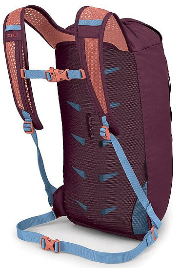 Рюкзак Osprey Daylite Cinch Pack Moody Burgundy - Фото 3 большая