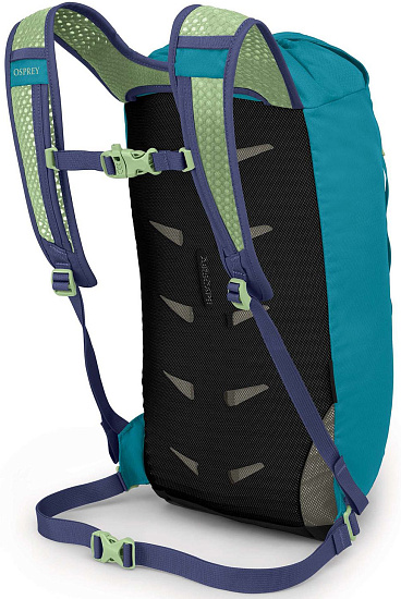 Рюкзак Osprey Daylite Cinch Pack Blue Spikemoss/Alkaline - Фото 3 большая