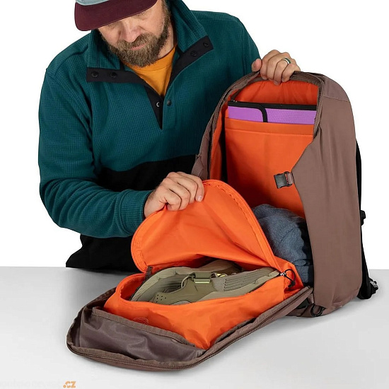 Рюкзак Osprey Metron 24 Pack Magma Brown/Goby Orange - Фото 6 большая