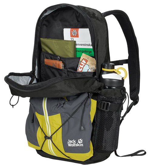 Рюкзак Jack Wolfskin Wandermood Pack 20 Granite Black - Фото 2 большая