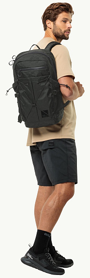 Рюкзак Jack Wolfskin Wandermood Pack 20 Granite Black - Фото 14 большая