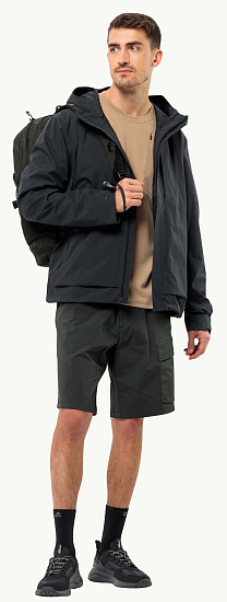 Рюкзак Jack Wolfskin Wandermood Pack 20 Granite Black - Фото 15 большая