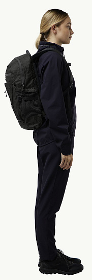 Рюкзак Jack Wolfskin Wandermood Pack 20 Granite Black - Фото 17 большая