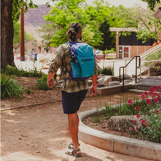 Рюкзак Osprey Daylite Plus Night Shift Blue - Фото 10 большая