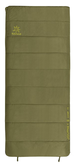 Спальный мешок Kailas Journey II Envelope +7 Olive Oil Green - Фото 1 большая