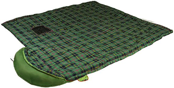 Спальник детский Alexika Siberia Compact Plus 0 Green - Фото 4 большая