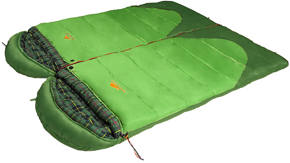 Спальник детский Alexika Siberia Compact Plus 0 Green - Фото 5 большая