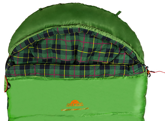 Спальник детский Alexika Siberia Compact Plus 0 Green - Фото 7 большая