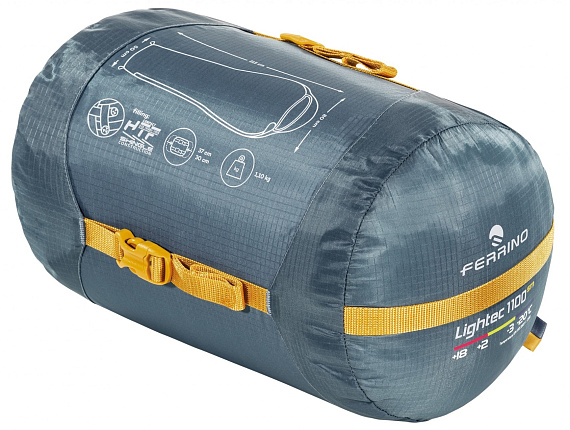 Спальный мешок Ferrino Lightec Sm 1100 -3 Blue - Фото 2 большая
