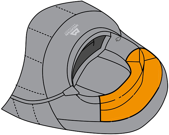Спальный мешок Mountain Equipment Classic 500 XXL -6 Skydiver - Фото 5 большая