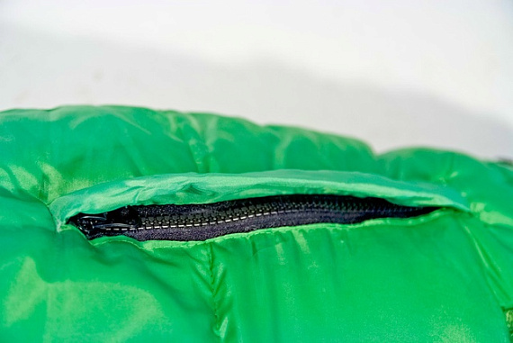 Спальный мешок Alexika Mountain Baby +5 Green 130см - Фото 3 большая