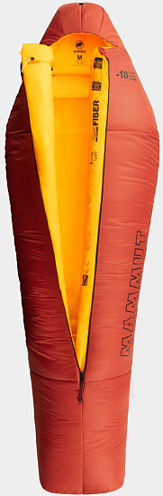 Спальный мешок Mammut Comfort Fiber Bag -18 Beech - Фото 2 большая