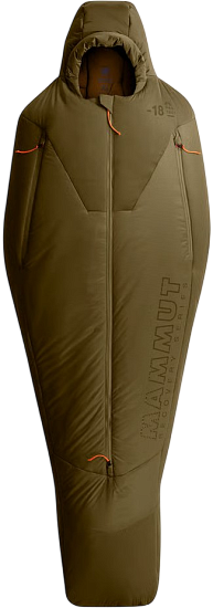 Спальный мешок Mammut Protect Fiber Bag -18 Olive - Фото 1 большая
