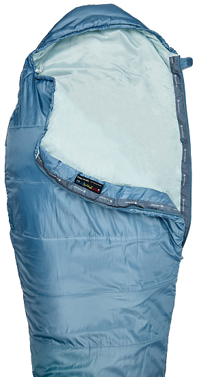 Спальник женский Ferrino Lightec Sm 1100 -3 Blue - Фото 2 большая