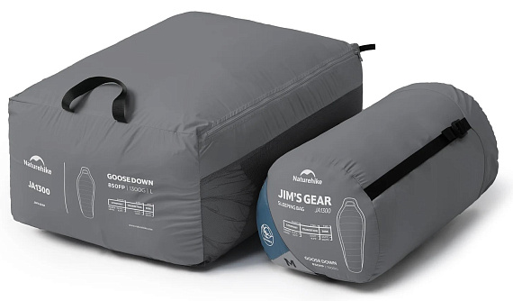 Спальный мешок Naturehike J1300 M -20,8 Dark Cyan - Фото 3 большая