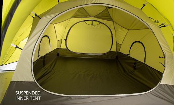 Палатка Naturehike Lgloo 2 Alpine Q-9B Lime - Фото 7 большая
