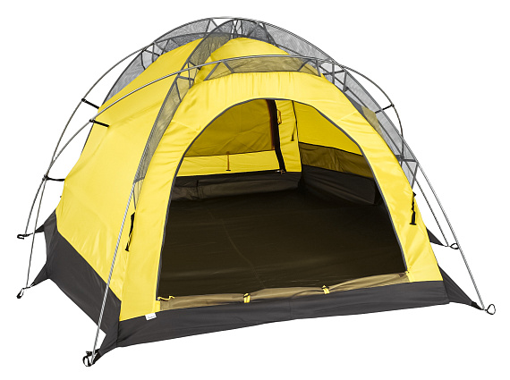 Палатка Normal Буран 3 N Si PU Жёлтый - Фото 7 большая