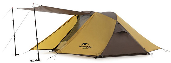 Палатка Naturehike Butterfly White/Green - Фото 4 большая