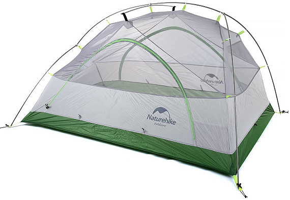 Палатка Naturehike Star-River 2 20D Green - Фото 3 большая