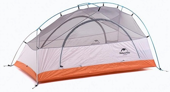 Палатка Naturehike Star-River 2 210T Forest Green - Фото 3 большая