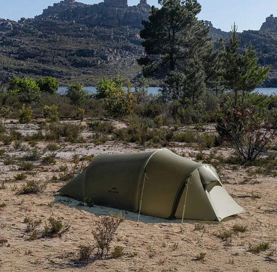 Палатка Naturehike Opalus Ultralight 2 Olive Green - Фото 2 большая