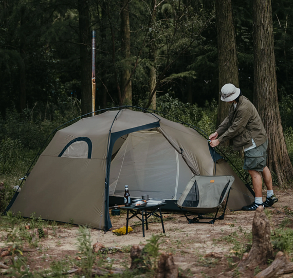 Палатка Naturehike Massif Solo Moon Rock Sand - Фото 2 большая