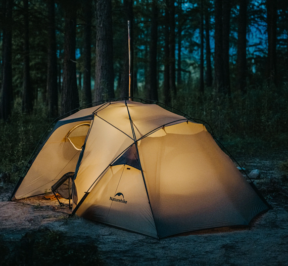 Палатка Naturehike Massif Solo Moon Rock Sand - Фото 14 большая