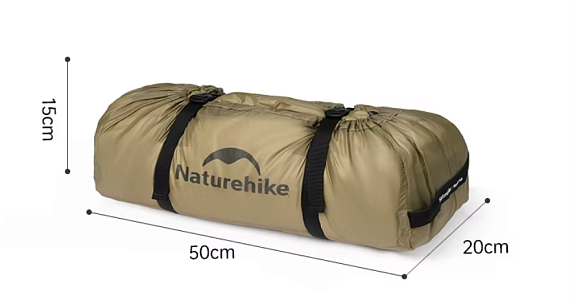 Палатка Naturehike Massif Solo Moon Rock Sand - Фото 5 большая