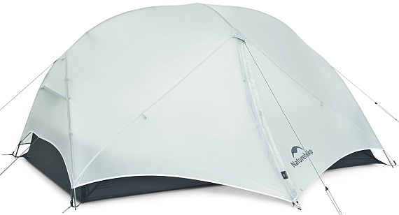 Палатка Naturehike Mongar UL Hiking 2 15D nylon Moon Rock/Grey - Фото 1 большая