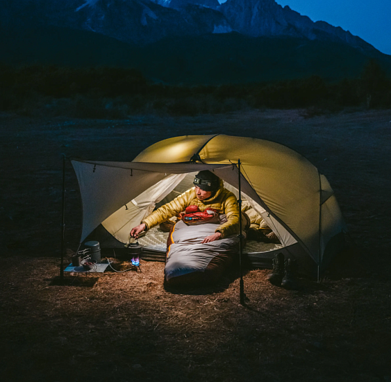 Палатка Naturehike Mongar UL Hiking 2 15D nylon Moon Rock/Grey - Фото 6 большая